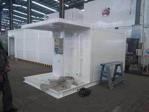 Pompa di carburante stazione di benzina Mobile contenitore stazione di carburante portatile erogatore di carburante serbatoio di carburante da 500 litri serbatoio di stoccaggio con pompa e misuratore - Product Image 2