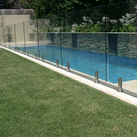 Balustrade en verre en acier inoxydable moderne DETECH, embout réglable en hauteur, montage au sol, balcon, piscine, escalier