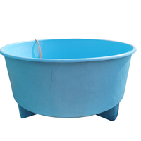 Bac d'inclosion en plastique Frp pour poissons, forme circulaire ou carrée, aquarium, ustensile de cuisine