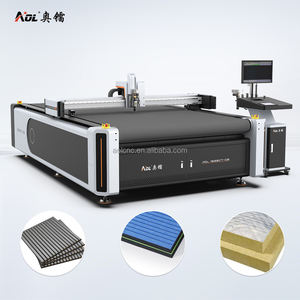 Machine <span class=keywords><strong>de</strong></span> découpe automatique à plat CNC en mousse EVA <span class=keywords><strong>de</strong></span> <span class=keywords><strong>laine</strong></span> <span class=keywords><strong>de</strong></span> roche AOL avec outil à couteau oscillant - Product Image 2