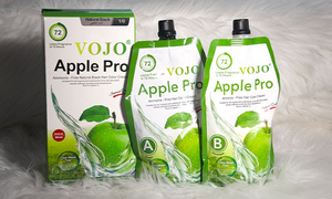 Tinte para el Cabello Negro Manzana <span class=keywords><strong>VOJO</strong></span>, 500 ml * 2, Crema de Tinte para el Cabello con Aroma a Manzana, para Salón Profesional, Marca Privada - Product Image 6