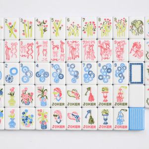 Tuiles de Mahjong Américain en Acrylique Luxe Miss <span class=keywords><strong>Darling</strong></span>, 160 Pièces, 3 Couches, Portables et Modernes, Idéales pour les Cadeaux et le Divertissement Adulte - Product Image 4
