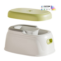 Produits pour bébés multifonctionnels, bac à laver pour bébé en plastique avec couvercle, chaise d'apprentissage portable pour enfants, design suspendu, pot pour bébé