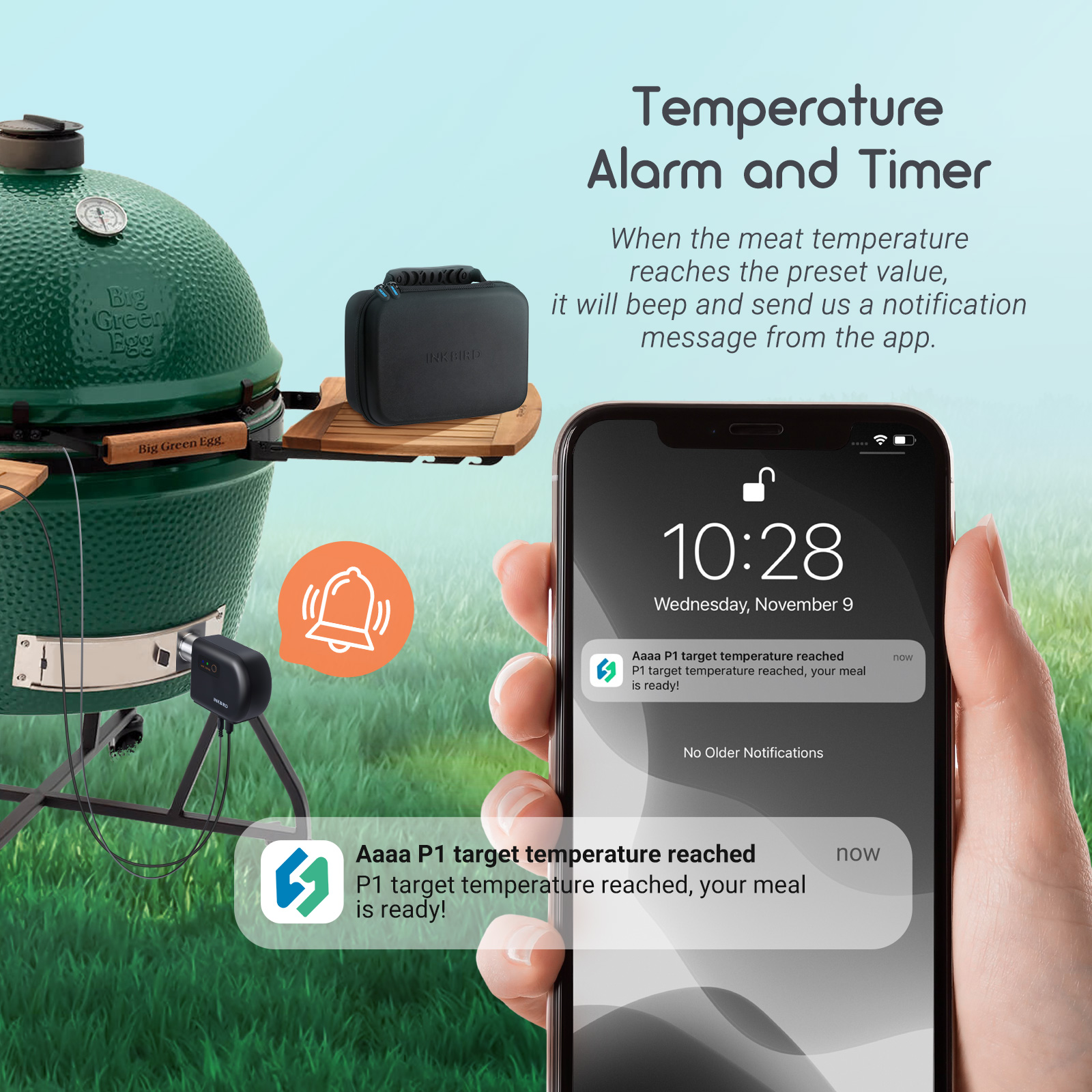 INKBIRD ISC-027BW Wi-Fi BBQ Temperature Controller