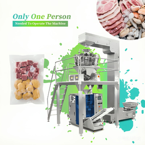 Machine d'emballage automatique sous vide pour sacs de masques, viande congelée, burgers, hamburgers et tortillas - Product Image 1