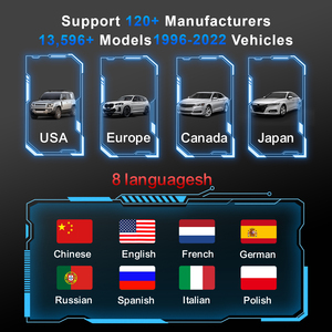Mise à jour gratuite à vie - Scanner de diagnostic <span class=keywords><strong>automobile</strong></span> MAXOBD pour tous les systèmes - Lecture et effacement des codes d'erreur, lecture des données de capteurs <span class=keywords><strong>en</strong></span> temps réel - Product Image 3