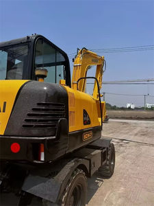 Mini pelle d'occasion HYUNDAI60W-7 Corée d'origine bon marché/Pelleteuse hydraulique sur pneus d'occasion de haute qualité HYUNDAI60W - Product Image 5