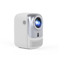 Mini projecteur intelligent CRE CR38, Netflix, Wi-Fi6 double bande, LED 4K 1080P, 4000 lumens, Android OS, home cinéma portable, 2 Go de RAM