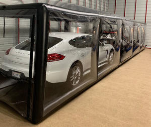 ในร่มหลักฐานฝุ่นหดแบบพกพารถเก็บฟองโรงรถพองรถที่พักพิง - Product Image 4