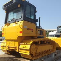 Oferta Especial: Bulldozer de Orugas DH10-B3 de 110HP con Capacidad de Cuchilla de 2.7m³ y Oruga de 630mm para Movimiento de Tierras en Construcción