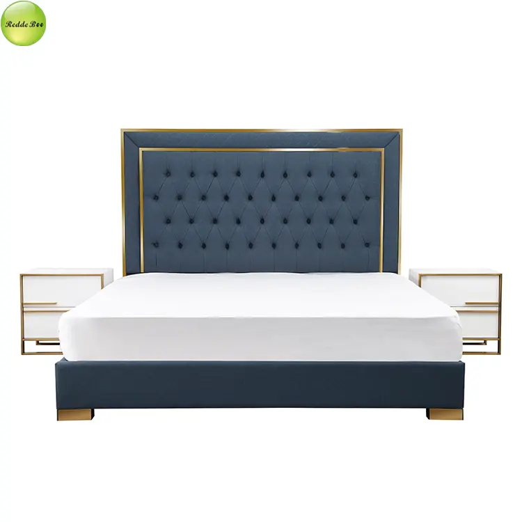 Tempat Tidur Sofa Kulit Ungu Modern B003