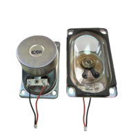 Haut-parleur portable multifonctionnel JL JL-230 50mm*90mm 8Ohm 10W 4Ohm 10W à aimant externe, étanche et blindé magnétiquement