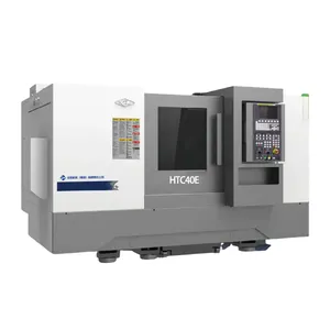 SMTCL mesin bubut CNC, mesin bubut CNC HTC40E