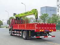 Grue montée sur camion FAW Zoomlion, grue articulée mobile, moteur à engrenages, haute efficacité, robuste, légère, stable, durable, sûre