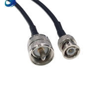 Câble coaxial RG58 UHF-BNC-JJ SYV-50-3 SL16 mâle à BNC connecteur mâle connecteurs coaxiaux RF