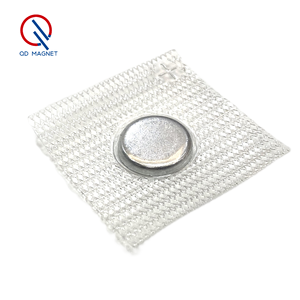 Boutons magnétiques ronds lavables et cousus, pour chemise, en PVC résistant, aimant invisible dissimulé - Product Image 2