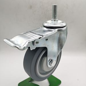 Profession eller Hersteller Silent Universal Rollen mit Bremse für sichere Bewegung auf verschiedenen Oberflächen - Product Image 4