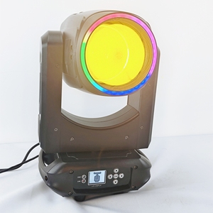 Luces Móviles para DJ de 295W, Iluminación de Escenario con Prisma de 48 Caras, <span class=keywords><strong>13</strong></span> Gobos, 14 Colores, DMX512, Activación por Sonido, Efecto Arcoíris, para Bodas - Product Image 6