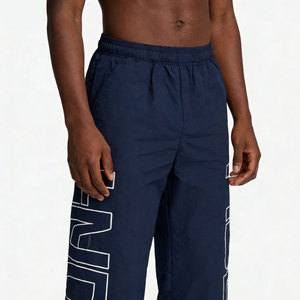 <span class=keywords><strong>Pantaloni</strong></span> da corsa stile personalizzati con stampa Logo oversize da <span class=keywords><strong>uomo</strong></span> larghi <span class=keywords><strong>pantaloni</strong></span> larghi in Nylon - Product Image 2