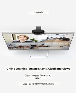 Pour C920 Pro/<span class=keywords><strong>C920e</strong></span> Streaming en direct HD 1920x1080 30FPS Mise au point automatique Sans pilote En stock - Product Image 6