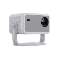 Mini projecteur portable L018, prise en charge vidéo 4K, résolution 1920*1080p, home cinéma, Android 11, 1G+8GB, lampe LED
