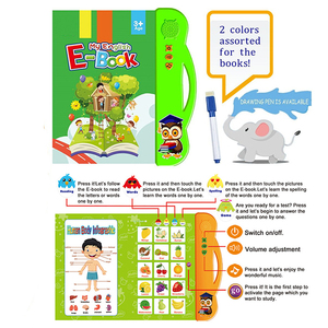 <span class=keywords><strong>Alpha</strong></span> anglais français enfant éducation précoce apprentissage E-book interactif ABC livres d'apprentissage pour enfants enfants - Product Image 2