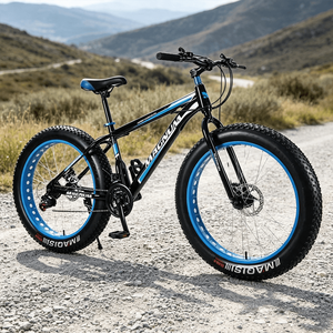 Bicicleta de Montaña Económica de Aleación de Aluminio con Frenos de Disco Mecánicos Delanteros y Traseros, 27 Velocidades, 26 Pulgadas, Capacidad de Carga de 100 kg - Product Image 1
