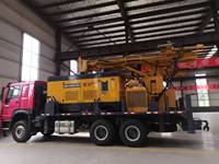 CITCD-700 Rig de forage de puits d'eau rotatif diesel monté sur véhicule pour la construction