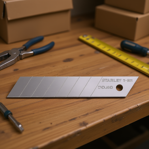 Cuchilla de repuesto Stanley de 18 mm para navaja multiusos, fabricada en Inglaterra - Product Image 3