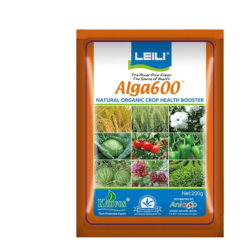 ALGA600作物生理学的バランス刺激剤肥料植物成長レギュレーター刺激剤、天然有機作物健康ブースター
