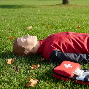หุ่นจำลองการทำ <span class=keywords><strong>CPR</strong></span> แบบเคลื่อนที่ขั้นสูง พร้อมระบบแสดงผลแบบเรียลไทม์ ระบบช่วยหายใจอัตโนมัติ และระบบให้คะแนนอัตโนมัติสำหรับการฝึกอบรมฉุกเฉิน - Product Image 4