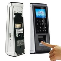 Control de Acceso Biométrico por Huella Dactilar WiFi, Control de Asistencia, Lector de Tarjetas de Proximidad RFID, Resistente al Agua, para Exteriores, ODM, Logotipo Personalizado
