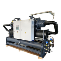 Compresseur à vis refroidi par eau Trane Bitzer, système HVAC, échangeur de chaleur, équipement de refroidissement d'eau