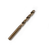 Forets hélicoïdaux HSS 4341 à queue droite 1-10 mm, refroidissement externe, haute efficacité pour le perçage de l'acier inoxydable