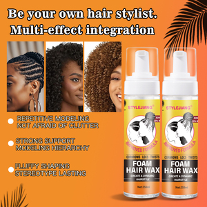 Private Label OEM Hai controllo <span class=keywords><strong>capelli</strong></span> Mousse Styling schiuma <span class=keywords><strong>cera</strong></span> <span class=keywords><strong>per</strong></span> <span class=keywords><strong>capelli</strong></span> <span class=keywords><strong>ricci</strong></span> - Product Image 6