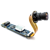 6K IMX577 12MP 30FPS Mini IP Kamera Modülü 1/2.3"CMOS Desteği RTSP RTMP H.265 Bozulma Yok Lens CCTV Endüstriyel PoE Kamera