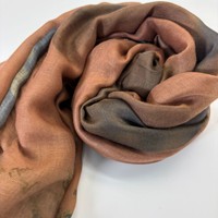 Foulard léger en polycoton imprimé numérique pour femme, motif léopard, châle floral, collection printemps, tendance populaire