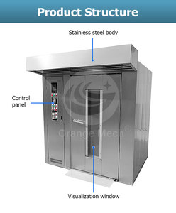 Hot bán tự động thép không gỉ bánh Lò quay máy cho bánh bánh pizza bánh mì - Product Image 3