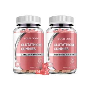 Suplemento sanitario de marca blanca OEM/ODM Healthy Gsh and Gssg Skin Care L-Glutathione Gummies Blanqueamiento DE LA PIEL - Product Image 1