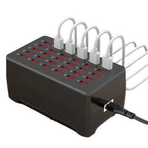 Cargador de Celulares de 150W con 30 Puertos, Estación de Carga Multi USB para Dispositivos Escolares, Eficiente, Seguro y Confiable - Product Image 5