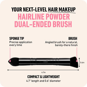 Pomade Brush and Dip <span class=keywords><strong>Pack</strong></span> <span class=keywords><strong>De</strong></span> Esponja Y Brocha Pinceaux Maquilage Eponge Hairline Powder Brush - Product Image 5