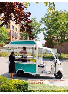 Carrito de Comida Eléctrico Multifuncional, Carrito de Comida Móvil Especializado para Venta en Mercados Nocturnos - Product Image 6