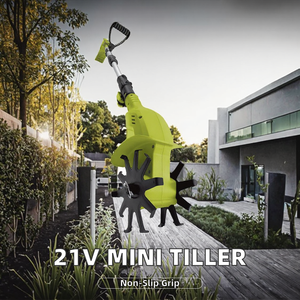 Электрический беспроводной Телескопический столб, 21 В, мини-садовый культиватор, культиватор, литий-ионный аккумулятор, металлический материал - Product Image 2