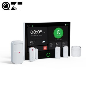 Sistema de Seguridad Inalámbrico para el Hogar con Pantalla Táctil de 7 Pulgadas, Alarma Tuya con Teclado RFID y Batería de 5000mAh para Villa, Antirrobo - Product Image 1