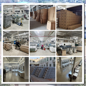 ชุดตู้ห้องน้ำอะลูมิเนียมลายรังผึ้งพร้อมอ่างเซรามิก โครงตู้กันน้ำ ดีไซน์ทันสมัยแบบตั้งพื้น สำหรับโรงแรม - Product Image 5