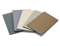 Revêtement en métal Alu, panneaux composites en aluminium Alucobond, plaque composite