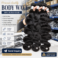 Cheveux Humains Naturels Ondulés (Body Wave) – Fournisseurs Dropshipping – Grade 12A – Cheveux Indiens Bruts Soyeux et Volumineux – Lots de Cheveux Humains Ondulés (Body Wave)