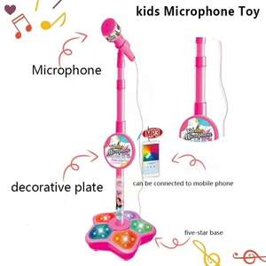 Micrófono Musical con Canciones Populares, Instrumento Musical de Juguete, Juguete Educativo para el Desarrollo Cerebral, Regalo de Cumpleaños para Niña o Niño - Product Image 4