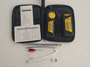 เครื่องค้นหาสายเคเบิลอีเธอร์เน็ต NK53 ป้องกันการรบกวน พอร์ต POE NCV ไฟกระพริบ USB-C ชาร์จซ้ำได้ สำหรับสายเคเบิล CAT5 CAT6 และสายโทรศัพท์ - Product Image 4