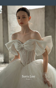 Robe de marié<span class=keywords><strong>e</strong></span> femme nouvelle marié<span class=keywords><strong>e</strong></span> Style français Simple Super fé<span class=keywords><strong>e</strong></span> une épaule princesse vent principal robe de marié<span class=keywords><strong>e</strong></span> grande queue - Product Image 3